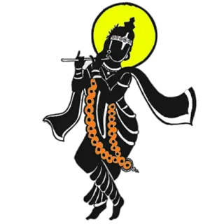 💞 Krishna Krishna, Hindu, Budaya India, Dewa, Agama, Spiritual telegram sticker