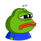 Mr. Pepe Animoji telegram emojis 😞