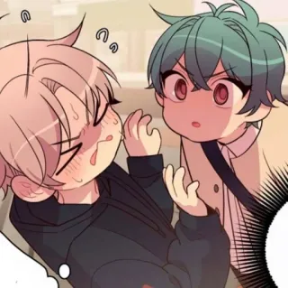 😳 อนิเมะ, มังงะ, การ์ตูน, ตัวละคร, น่ารัก, คาวาอิ telegram sticker