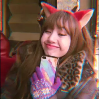 🐣 Lisa K-Pop, Blackpink, Lisa, Selfie, Süß telegram sticker