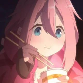 🍜 Anime, Cartoon, Mädchen, Essen, Ramen, Süß telegram sticker