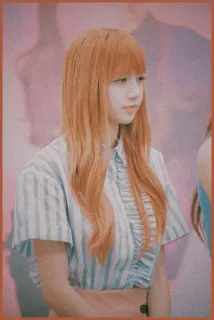 💧 Lisa kpop, sängerin, frau, mädchen, lisa, blackpink telegram sticker
