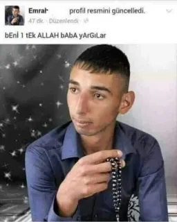 🤔 beni 1 tEk ALLAH bAbA yArGılar telegram sticker