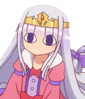😒 Anime, Putri, Lucu, Kartun, Karakter, Fantasi whatsapp sticker