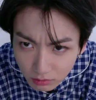 😡 Jungkook Чонгук, BTS, Kpop, певец, знаменитость whatsapp sticker