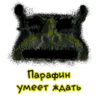 🌝 Парафин умеет ждать whatsapp sticker