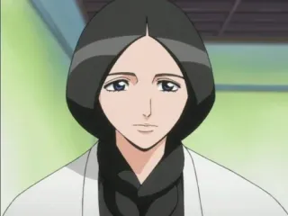 🪐 Retsu Unohana Bleach anime, female, character, black hair, serious, Retsu Unohana telegram sticker