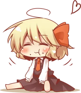 😋 จิบิ, อนิเมะ, น่ารัก, คาวาอิ, การ์ตูน, นางฟ้า, มีความสุข telegram sticker