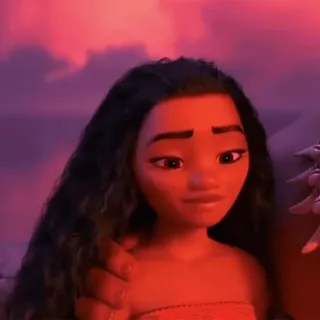 ☺️ Moana モアナ, ディズニー, アニメ, 映画, プリンセス, カートゥーン, 海 whatsapp sticker