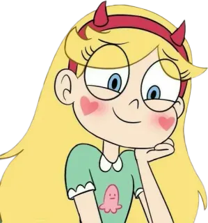 Star Butterfly ➜ @AnimeStickersIndo telegram stickers
