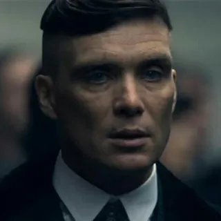 😕 Thomas Shelby Peaky Blinders Thomas Shelby, Peaky Blinders, Cillian Murphy, Schauspieler, Krimiserie, Fernsehserie, Charakter telegram sticker