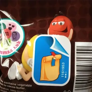 😱 mms.c.uk M&M's, caramelo, confitería, comida, snack telegram sticker