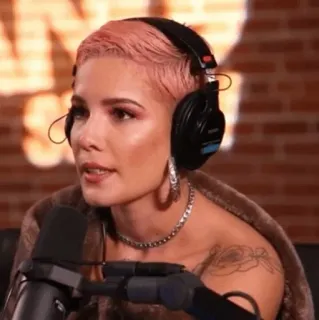 🕊 Halsey 歌手, 音乐人, Halsey, 艺术家 telegram sticker