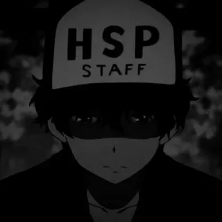 🎵 HSP STAFF anime, hoed, staf telegram sticker