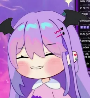 🌟 woying
pngnya
MAR
900 F
UWwwo
Mu
miti gem
kanjeng
FA
adek
Mu
loli,
ra am
tir 애니메이션 여자, 치비, 귀여운, 만화, VTuber, 카와이 telegram sticker
