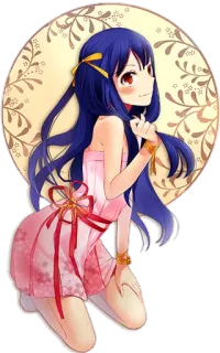 ☺️ Anime, Manga, Mädchen, Frau, Charakter, Kunst, Illustration telegram sticker