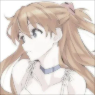 ❤️ Asuka Langley Soryu Evangelion Anime, Gadis, Karakter, Asuka, Manga telegram sticker