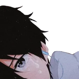 😥 Anime, Weinen, Traurig, Emotional, Tränen whatsapp sticker