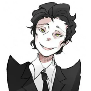 🌚 personaje, arte, dibujo animado, ilustración, dibujo, retrato telegram sticker