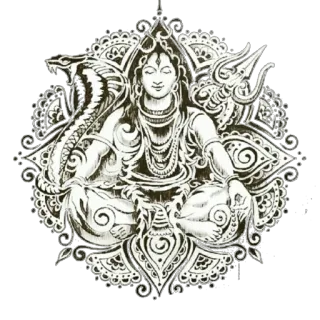 🔱 Shiva Hindu, Siwa, Meditasi, Spiritual, Budaya India, Dewa, Yoga, Agama telegram sticker