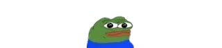 ☘ Pepe the Frog Pepe, Meme, Sapo, Triste, Cultura da internet telegram sticker