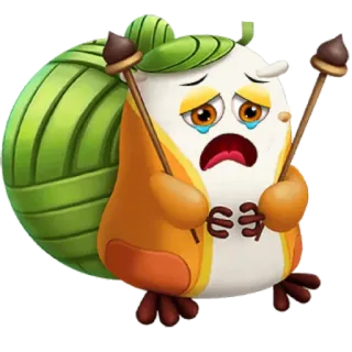 😫 sedih, menangis, kartun, emosional, imut whatsapp sticker