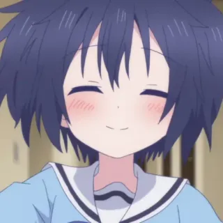 🕸 Anime, Kreskówka, Postać, Słodkie, Dziewczyna telegram sticker