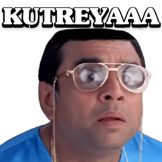 😀 KUTREYAAA india, gaul, meme, aktor telegram sticker