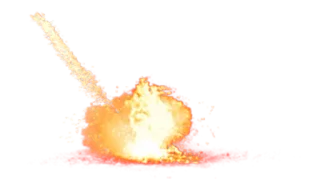 💥 огонь, взрыв, пламя, горящий whatsapp sticker