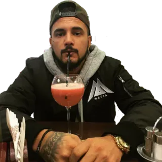 🍷 MAFIA homme, boire, cocktail, mafia, luxe, style de vie whatsapp sticker