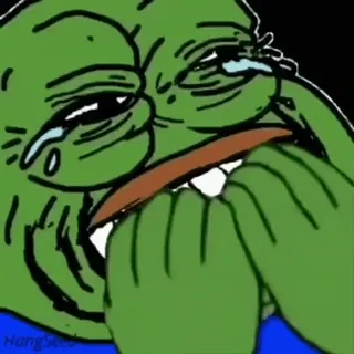 🩸 Pepe the Frog Boy's Club whatsapp sticker