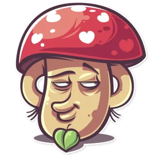 😙 seta, dibujos animados, divertido, caprichoso, pegatina, personaje telegram sticker