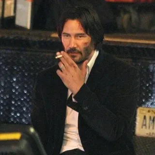 😎KEANU REEVES😎  @franc_max7 telegram stickers