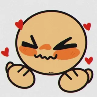 💖 emoji, trái tim, hoạt hình, kawaii telegram sticker