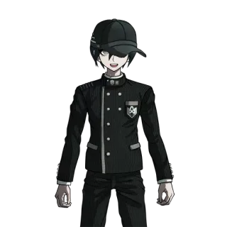 😁 Shuichi Saihara Danganronpa V3: Killing Harmony Аниме, Видеоигра, Персонаж, Детектив, Шляпа telegram sticker