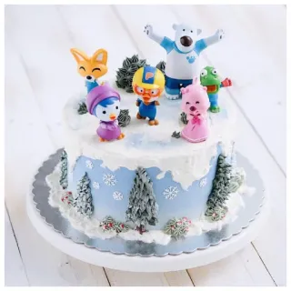 🍰 Kuchen, Dessert, Pororo, Figuren, Essen whatsapp sticker