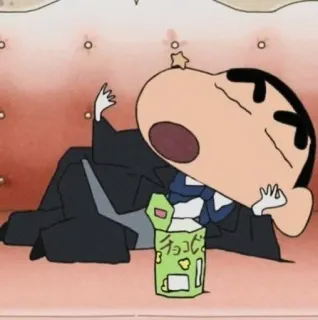 💈 Shin-chan Nohara Crayon Shin-chan チョコビ 짱구는 못말려, 애니메이션, 만화, 간식, 초코비, 편안한 whatsapp sticker