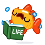 Gold Fish whatsapp stickers