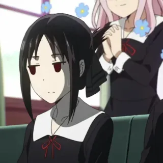😑 Kaguya Shinomiya Kaguya-sama: Love Is War Аниме, Кагуя-сама, Кагуя, Синомия, Любовь это война, милый telegram sticker