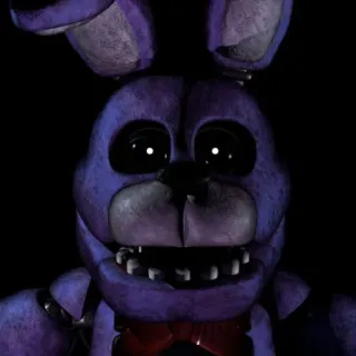 👹 Bonnie Five Nights at Freddy's Animatronique, Horreur, Lapin, Five Nights at Freddy's, Bonnie telegram sticker