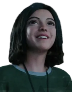 😍 Alita Alita: Battle Angel Alita, Battle Angel, Cyborgue, Anime, Mangá, Garota, Robô whatsapp sticker