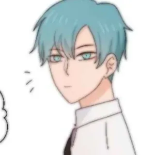 🎧 Anime, Desenho animado, Personagem, Mangá whatsapp sticker