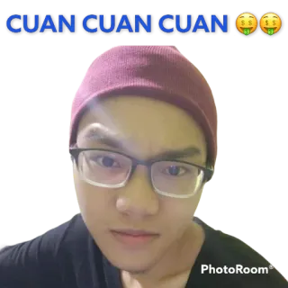 🤑 CUAN CUAN CUAN pieniądze, sukces, bogactwo, finanse, prosperity telegram sticker