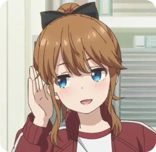 😏 动漫, 女孩, 可爱, 角色, 卡通 telegram sticker