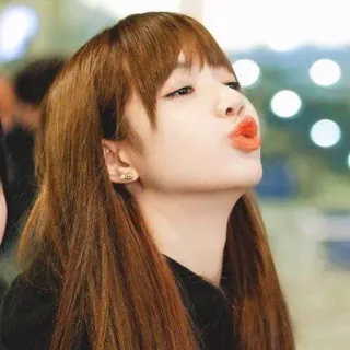 🐬 femme, fille, beauté, portrait, coréenne, asiatique, visage telegram sticker