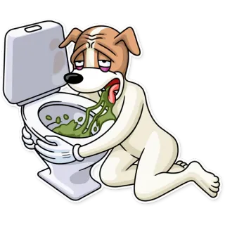 Party Dog telegram stickers