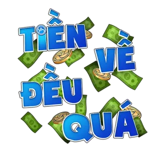 💰 Tiền Về Đều Quá soldi, bollette, monete, finanza telegram sticker
