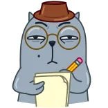 Colored Cats whatsapp stickers