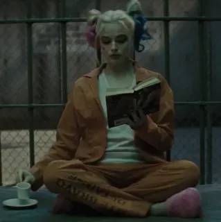 🔥 Harley Quinn Suicide Squad BRAVO
DAVID Харли Квинн, Марго Робби, Отряд самоубийц, Комикс, Фильм, DC Comics, Тюрьма, Заключенный whatsapp sticker