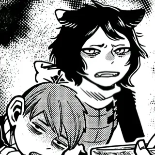 😑 Yu Nishinoya, Ryunosuke Tanaka Haikyu!! telegram sticker